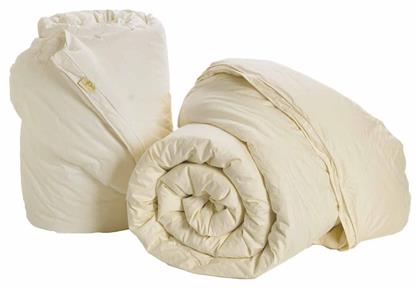 Palamaiki Πάπλωμα Μονό Πουπουλένιο 160x240εκ. Comfort Supreme Quilt Crème από το Katoikein