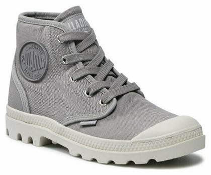 Palladium Pampa Hi Γυναικεία Μποτάκια Γκρι