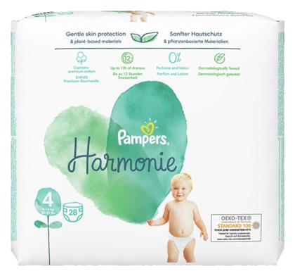 Pampers Harmonie No. 4 για 9-14kg