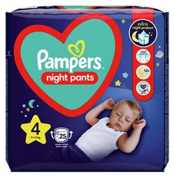 Pampers Night Pants No. 4 για 9-15kgkg