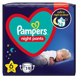 Pampers Night Pants No. 6 για 15+kgkg