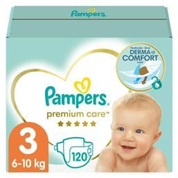 Pampers Premium Care No. 3 για 6-10kg 120τμχ