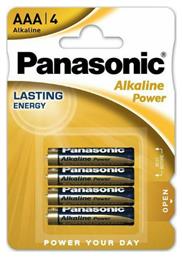 Panasonic Alkaline Power AAA 1.5V 4τμχ LR03APB/4BP