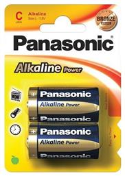 Panasonic Alkaline Power Μπαταρίες C 1.5V 2τμχ