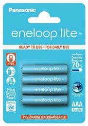 Panasonic Eneloop Lite AAA 550mAh 1.2V 4τμχ