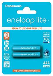 Panasonic Eneloop Lite AAA 550mAh 1.2V 2τμχ