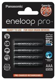 Panasonic Eneloop Pro AAA 930mAh 1.2V 4τμχ