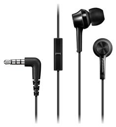 Panasonic TCM115E In-ear Handsfree με Βύσμα 3.5mm Μαύρο