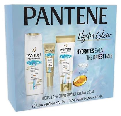 Pantene Hydra Glow Σετ Περιποίησης Μαλλιών με Σαμπουάν, Conditioner και Serum από το Pharm24