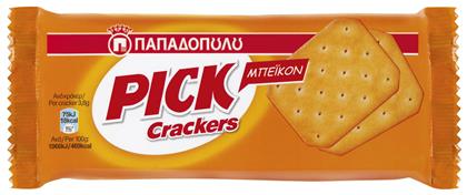 Παπαδοπούλου Crackers Pick με Γεύση Bacon 100gr