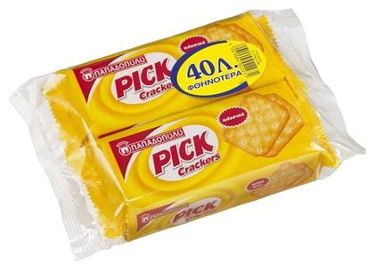 Παπαδοπούλου Pick Crackers Κλασσικά 200gr 2τμχ