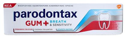 Parodontax Gum+ Breath & Sensitivity Οδοντόκρεμα για Ευαίσθητα Δόντια 75ml