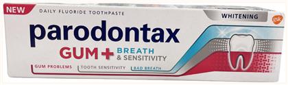 Parodontax Gum+ Breath & Sensitivity Whitening Οδοντόκρεμα για Λεύκανση 75ml