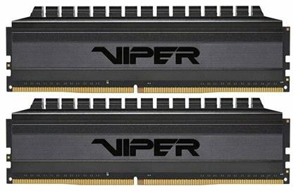 Patriot Viper 4 Blackout 16GB DDR4 με 2 Modules (2x8GB)