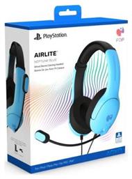 PDP Airlite Wired Stereo Over Ear Gaming Headset με σύνδεση USB Μπλε από το Public