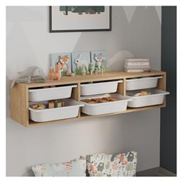 Παιδική Συρταριέρα Pavia με 6 Συρτάρια 132x31x30.7εκ.