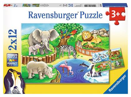 Παιδικό Puzzle Animals In The Zoo 24pcs για 3+ Ετών Ravensburger