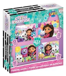 Παιδικό Puzzle Gabbys Dollhouse 24pcs για 3+ Ετών Luna από το Plus4u