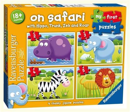 Παιδικό Puzzle On Safari 17pcs για 1.5+ Ετών Ravensburger από το Plus4u