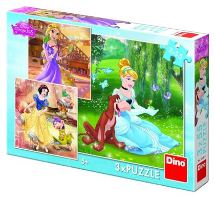 Παιδικό Puzzle Πριγκίπισσες στις Διακοπές 55pcs για 5+ Ετών Dino από το GreekBooks