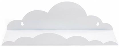 Παιδικό Ράφι Συννεφάκι Λευκό 45x10x15εκ.