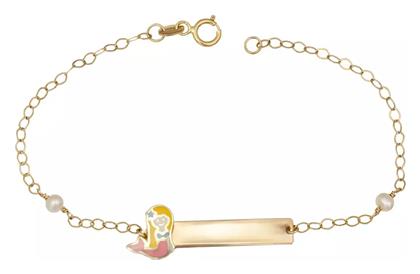 Παιδικό Βραχιόλι Ταυτότητα από Χρυσό 9K