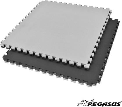 Pegasus Β-4100-30 Δάπεδο Παζλ Γυμναστηρίου Διπλής Όψης Μαύρο/Γκρι 100x100x3cm 1τμχ από το Plus4u