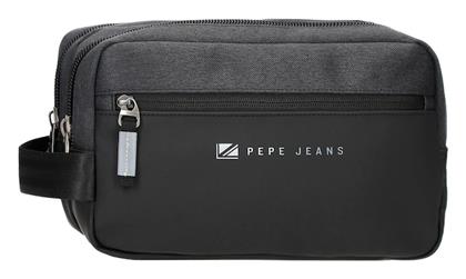 Pepe Jeans Ανδρικό Νεσεσέρ Jarvis σε Μαύρο χρώμα από το Designdrops