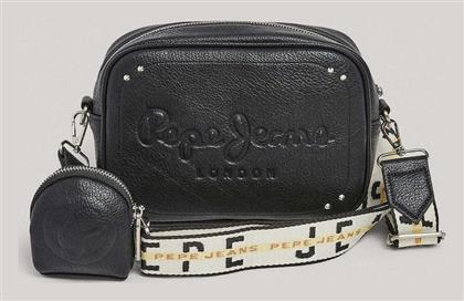 Pepe Jeans Bassy Δερμάτινο Γυναικείο Πουγκί