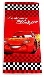 Πετσέτα Θαλάσσης Quick Dry Disney Home Cars 21 70x140 Red 100% Microfiber από το Filinda