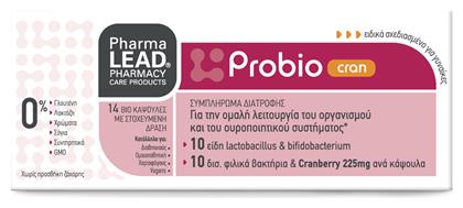 Pharmalead Probio Cran με Προβιοτικά και Πρεβιοτικά 14 κάψουλες από το Pharm24