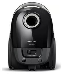 Philips 900W με Σακούλα Μαύρη XD3112/09