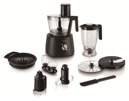 Philips Avance Collection Πολυμίξερ 1300W με Κάδο 3.4lt και Κανάτα Μπλέντερ Μαύρο