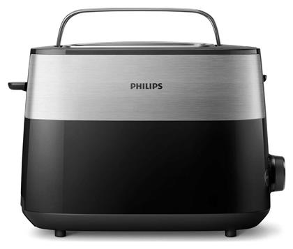 Philips Φρυγανιέρα 2 Θέσεων 830W Μαύρη