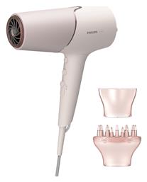 Philips Series 5000 Pink Ionic Πιστολάκι Μαλλιών με Φυσούνα 2300W BHD530/00