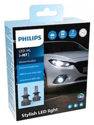 Philips Ultinon Pro3022 Λάμπες H7 LED Ψυχρό Λευκό 2τμχ
