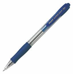 Pilot Στυλό Ballpoint 1.0mm με Μπλε Mελάνι Super Grip