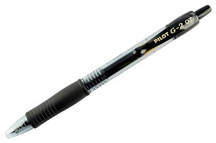 Pilot Στυλό Gel 0.7mm με Μαύρο Mελάνι G-2