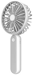 Platinet Rechargeable Desk Fan 1200 mah Ανεμιστηράκι Χειρός USB Επαναφορτιζόμενο Γκρι