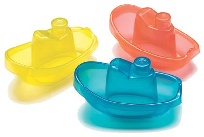 Playgro Bright Baby Boats Βαρκούλα Μπάνιου για 6+ Μηνών από το Designdrops