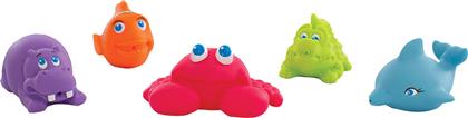 Playgro Under The Sea Squirtees Μπουγελόφατσες για 6+ Μηνών 5τμχ από το Plus4u