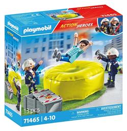 Playmobil Action Heroes Πυροσβέστες Με Στρώμα Διάσωσης για 4-10 ετών