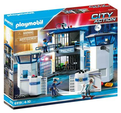 Playmobil City Action Αρχηγείο Αστυνομίας και Φυλακή Ασφαλείας για 4-10 ετών