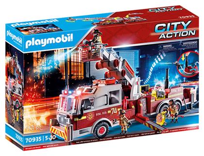 Playmobil City Action Fire Engine with Tower Ladder για 5-10 ετών από το Toyscenter