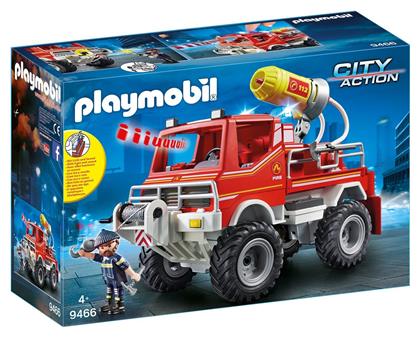 Playmobil City Action Όχημα Πυροσβεστικής με Τροχαλία Ρυμούλκησης για 4 ετών από το Public