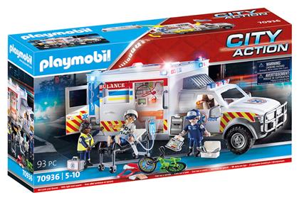 Playmobil City Action Όχημα Πρώτων Βοηθειών για 5-10 ετών από το Toyscenter