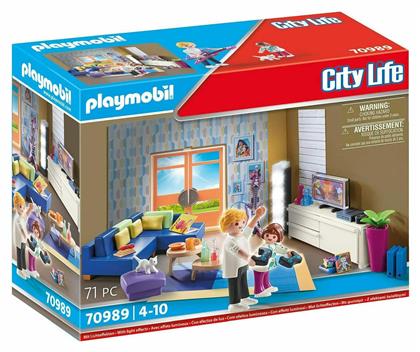 Playmobil City Life Family Room για 4-10 ετών