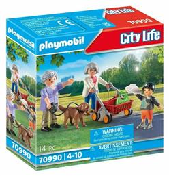 Playmobil City Life Παππούς και Γιαγιά με Εγγονάκι για 4-10 ετών από το Moustakas Toys