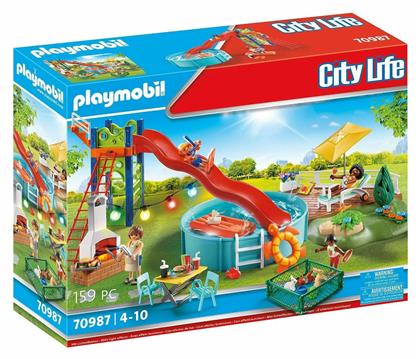 Playmobil City Life Πάρτυ στην Πισίνα για 4-10 ετών από το Moustakas Toys