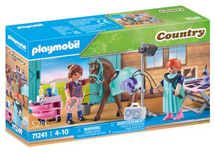 Playmobil Country Κτηνιατρείο Αλόγων για 4-10 ετών από το e-shop